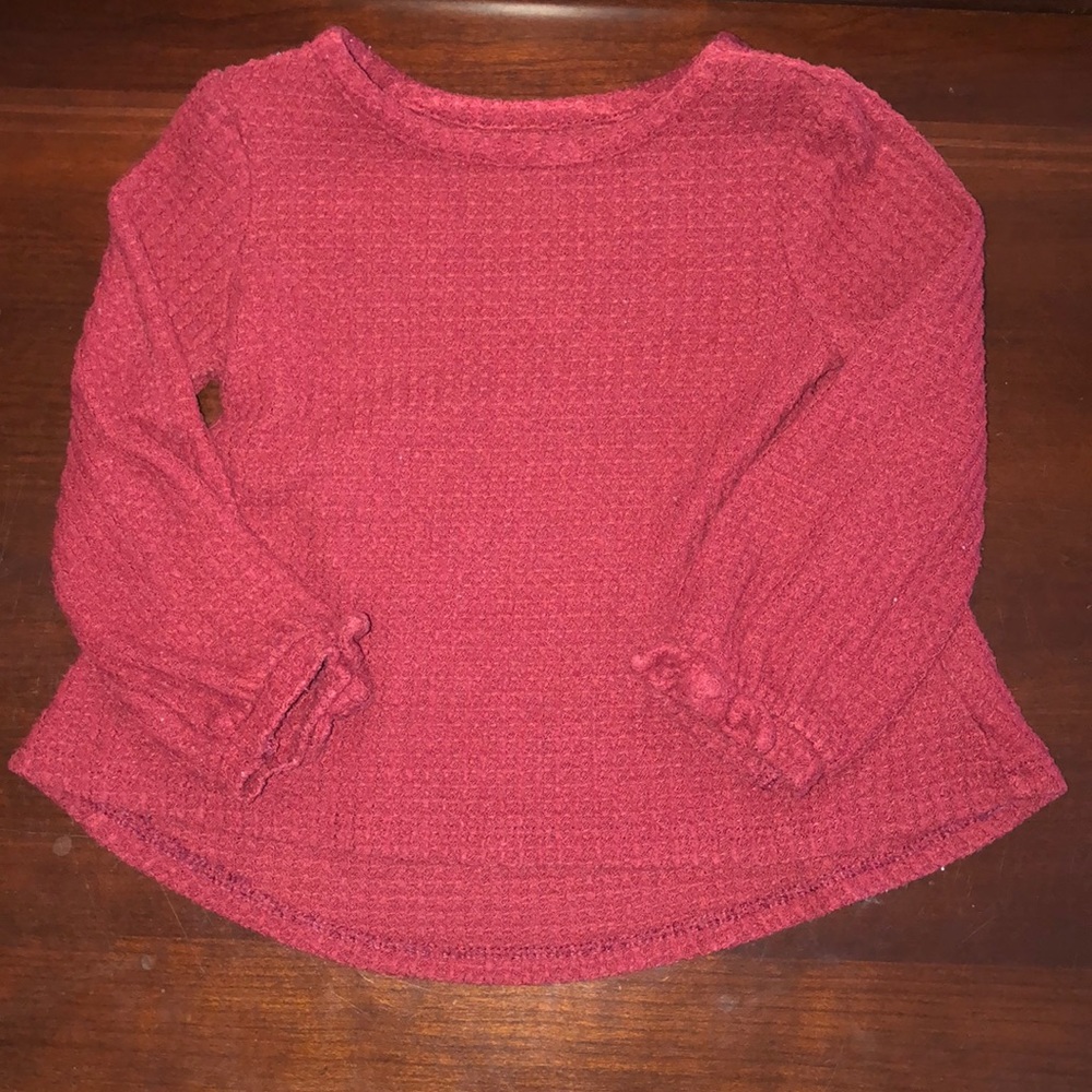 Toddler girl long sleeve shirt